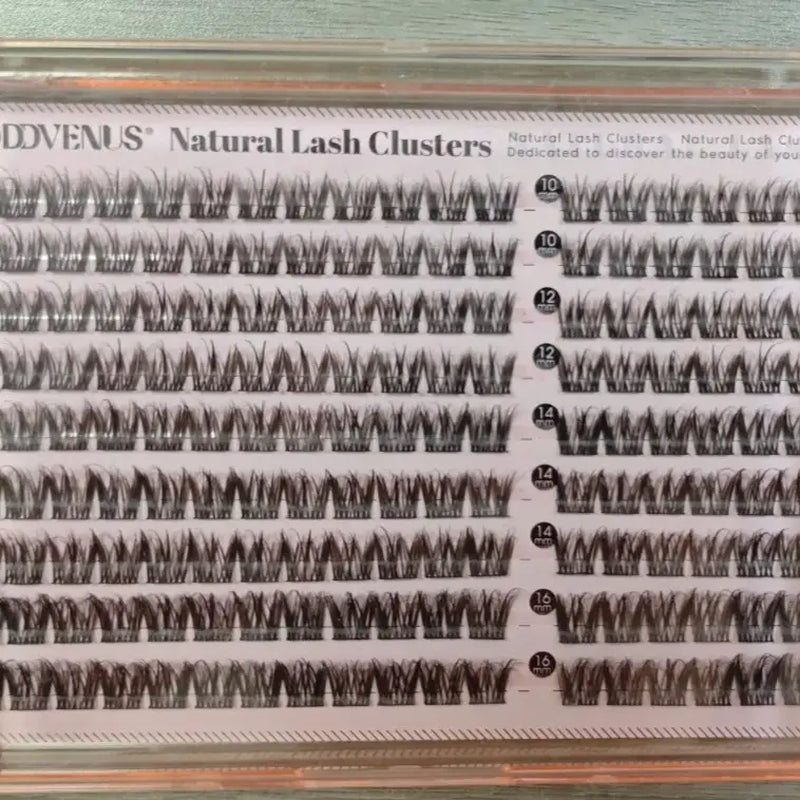 Goddvenus Spiky Slay Manga Lash Clusters with Spikes Pre-Spikes Wispy Cluster Eyelash Extensions Fluffy Anime Eyelashes Clusters Reusable Faux Mink Fairy Individual Lash Extension D Curve 12-18Mm 204 Pieces - Cosmetic, Makeup